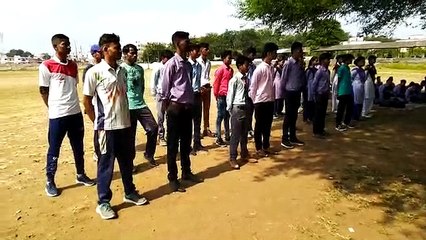 पीजी कॉलेज में जिलास्तरीय परेड चयन शिविर का हुआ आयोजन