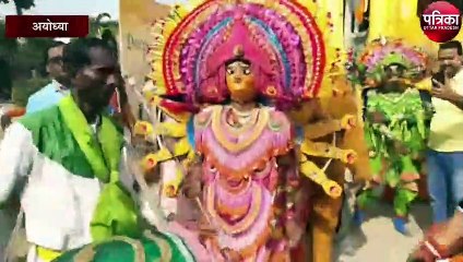 दीपोत्सव 2019 : अयोध्या में बिखरे पूरे देश के लोक कलाओं के रंग