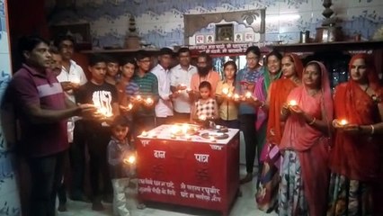 मंदिरों में दीपदान कार्यक्रम, पॉलीथिन उपयोग नहीं करने का संकल्प