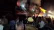 दीपावली रात कपड़े की दुकान में लगी भीषण आग, लाखों का माल जलकर राख