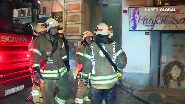 Kundaklama şüphesi: Beyoğlu'nda art arda iki yangın