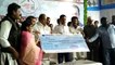 check of one-one lakh rupees of beneficiaries provided