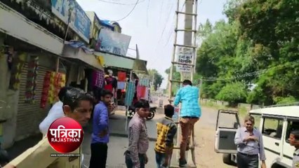 दूसरे दिन ठीकरिया फीडर और आनंदपुरी उपखंड क्षेत्र में पकड़ी बिजली चोरी