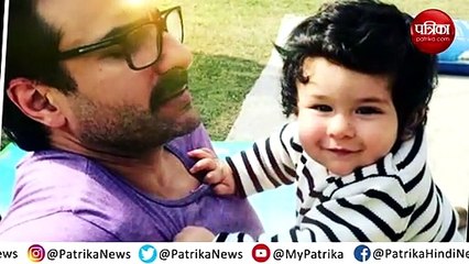 taimur ali khan watches papa saif ali khan movie trailer laal kaptaan