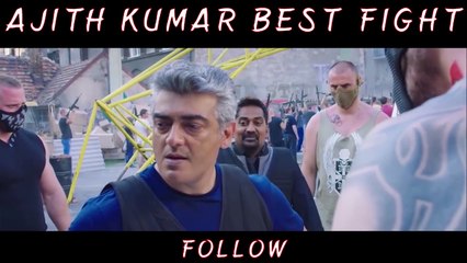 ajith kumar best fight scene