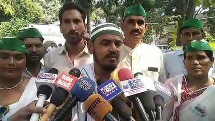 किसानों की समस्याओं को लेकर भाकियू का प्रदर्शन