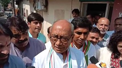 भार्गव के बयान पर दिग्विजयङ्क्षसह बोले- सरकार बनाना ही थी तो २०१८ में जनता ने क्यों नकार दिया