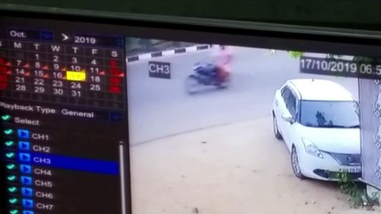 छात्र को रौंदते हुए भाग निकला स्कूटी सवार