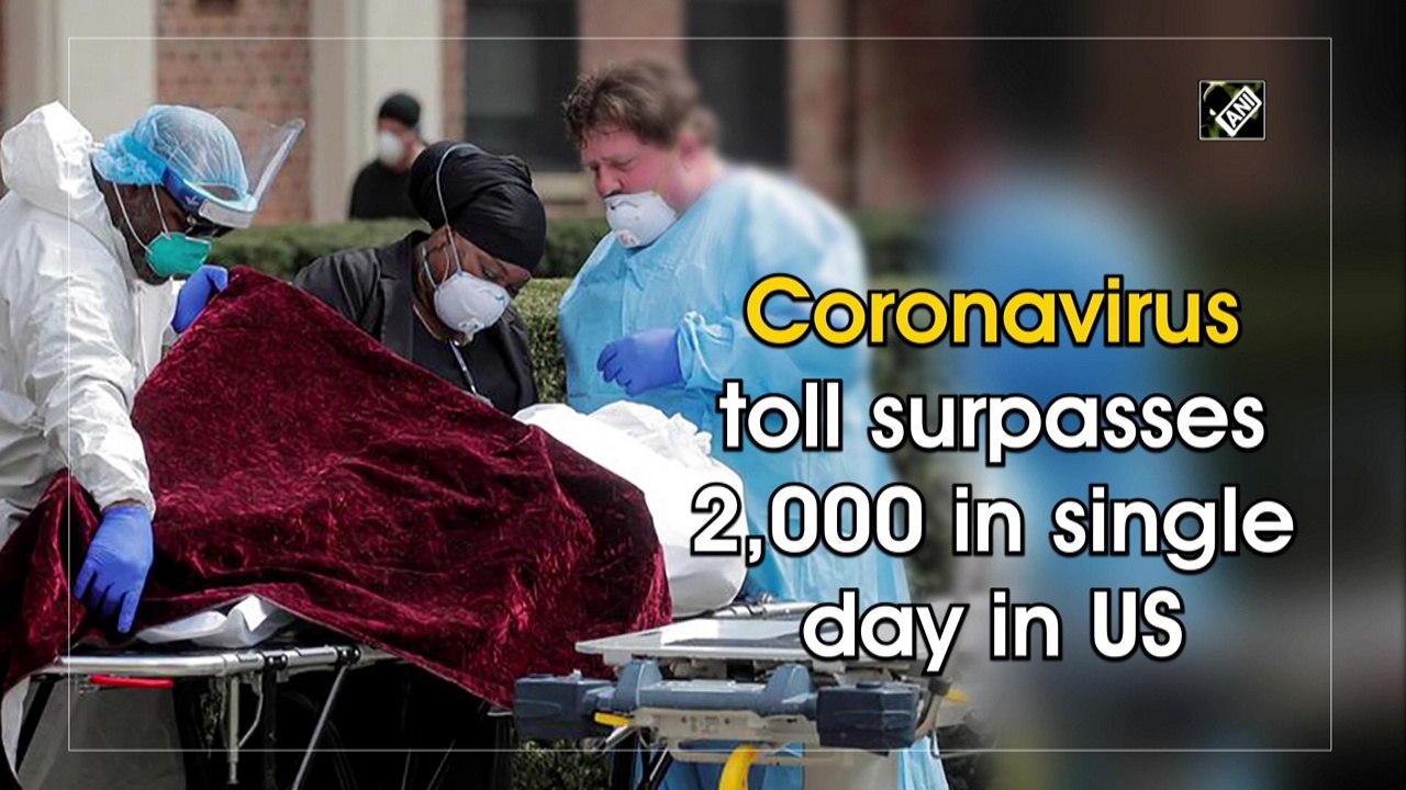 Coronavirus toll surpasses 2,000 in single day...
