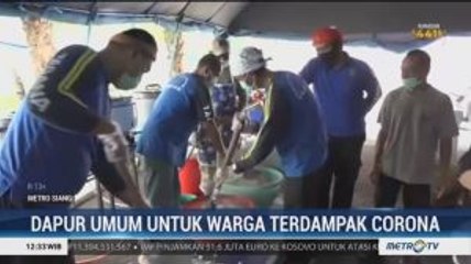 Kemensos Dirikan Dapur Umum untuk Warga Terdampak Covid-19