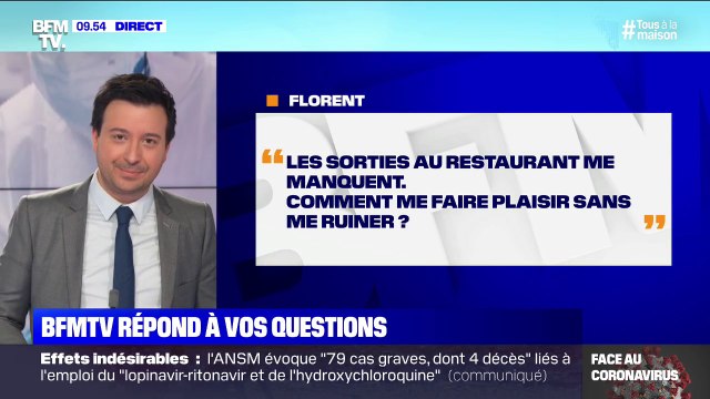 Les restaurants me manquent, comment me faire plaisir sans me ruiner ? BFMTV répond à vos questions