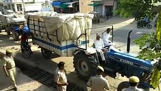 Farmers got up with lollipops after a tough struggle