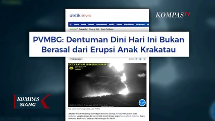 Sempat Viral Dentuman Dini Hari Misterius, Begini Kata PVMBG