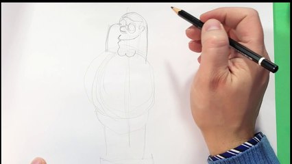 Peter Griffin Speed Drawing   How to draw