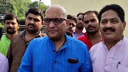 Congress plantation in Varanasi against Deforestation in Mumbai