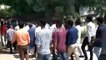 रैली निकाल शोभायात्रा पर पत्थरबाजी का विरोध किया