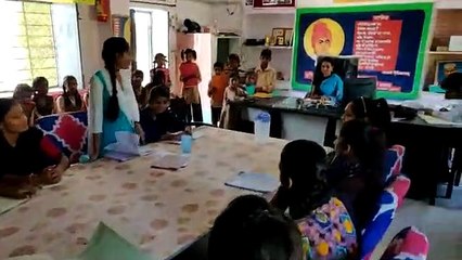 अंतरराष्‍ट्रीय बालिका द‍िवस पर होनहार छात्रा बनी संस्‍था प्रधान,