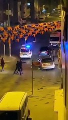 Polis kavgaya müdahale etmedi