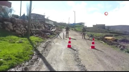 Siirt'te 9 noktada karantina uygulaması devam ediyor