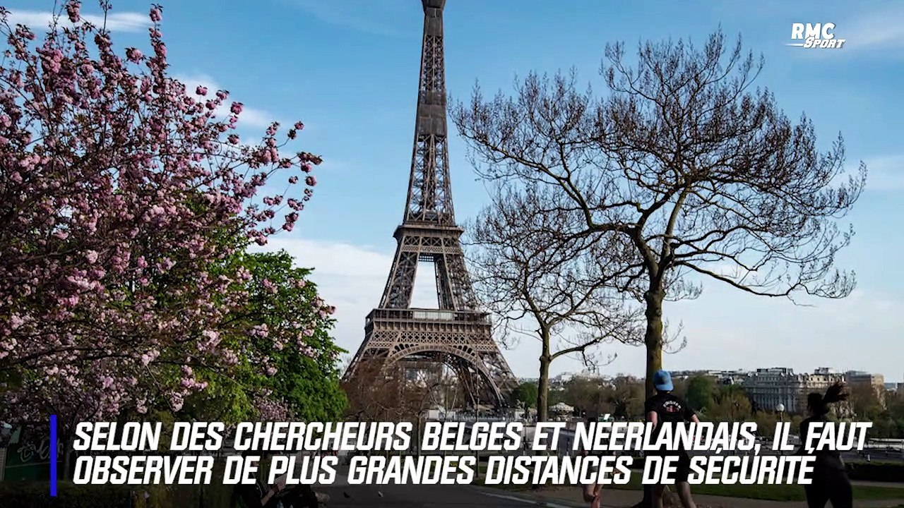 Coronavirus : Mieux vaut courir à côté que derrière d'autres coureurs