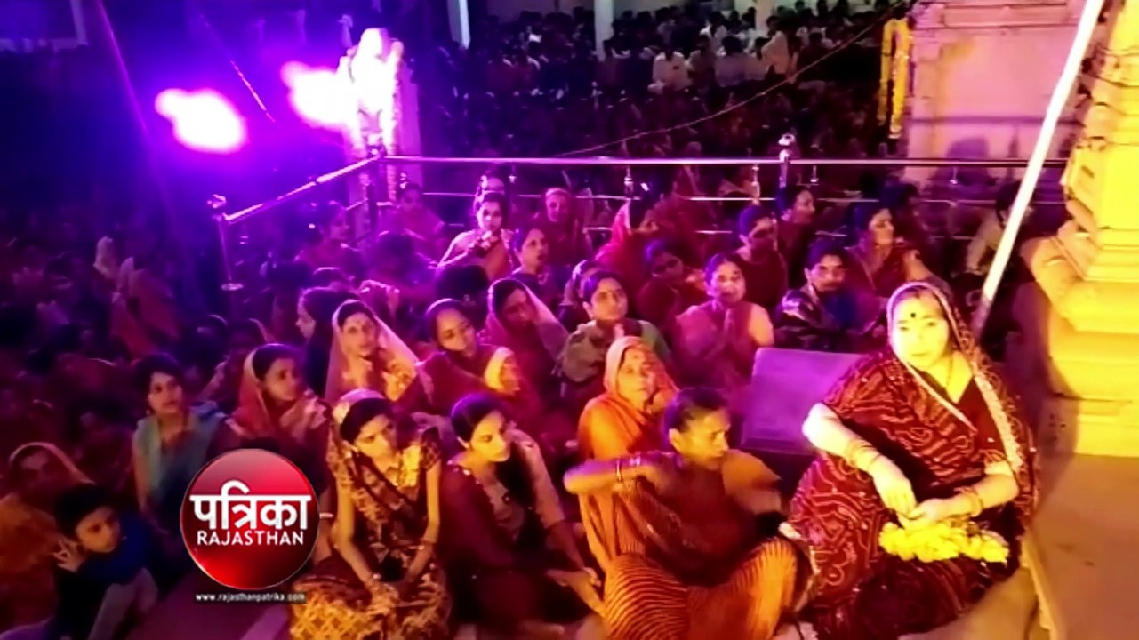 देखिए..बांसवाड़ा के शक्तिपीठ त्रिपुरा सुंदरी में अष्टमी पर तडक़े से लगा श्रद्धालुओं का रेला