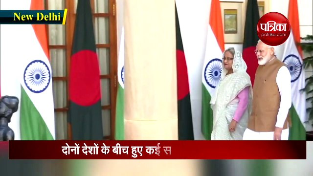Video: पीएम मोदी ने शेख हसीना से की मुलाकात, कई समझौतों पर हुए हस्ताक्षर