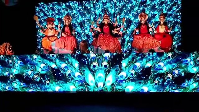 शहर में सजी मातारानी की आकर्षक झाकियां, दुर्गा पंडाल और मूर्तिया देखने लग रही भीड़