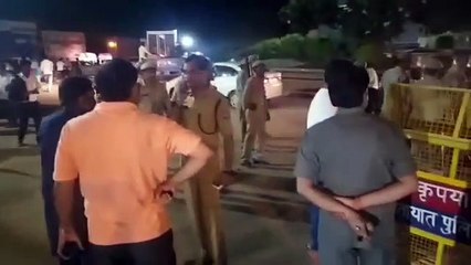 हिंदू मंच के कार्यकर्ताओं ने किया प्रदर्शन