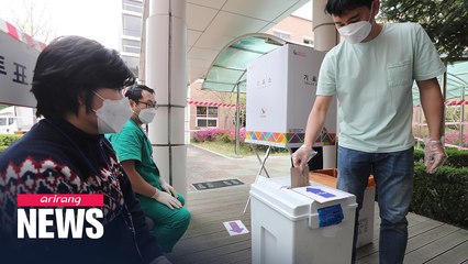 S. Korea begins the last day of early voting for 21st general election