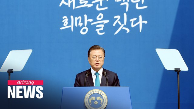 Moon attends 101st anniversary of provisional government, calls for national unity against COVID-19