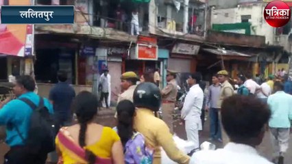 नगर पालिका और जिला प्रशासन ने चलाया अतिक्रमण हटाओ अभियान