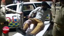 Video: गोलियों की तड़तड़ाहट से गूंजा फिल्म सिटी, पुलिस ने एक बदमाश को गोली मारकर किया पस्त