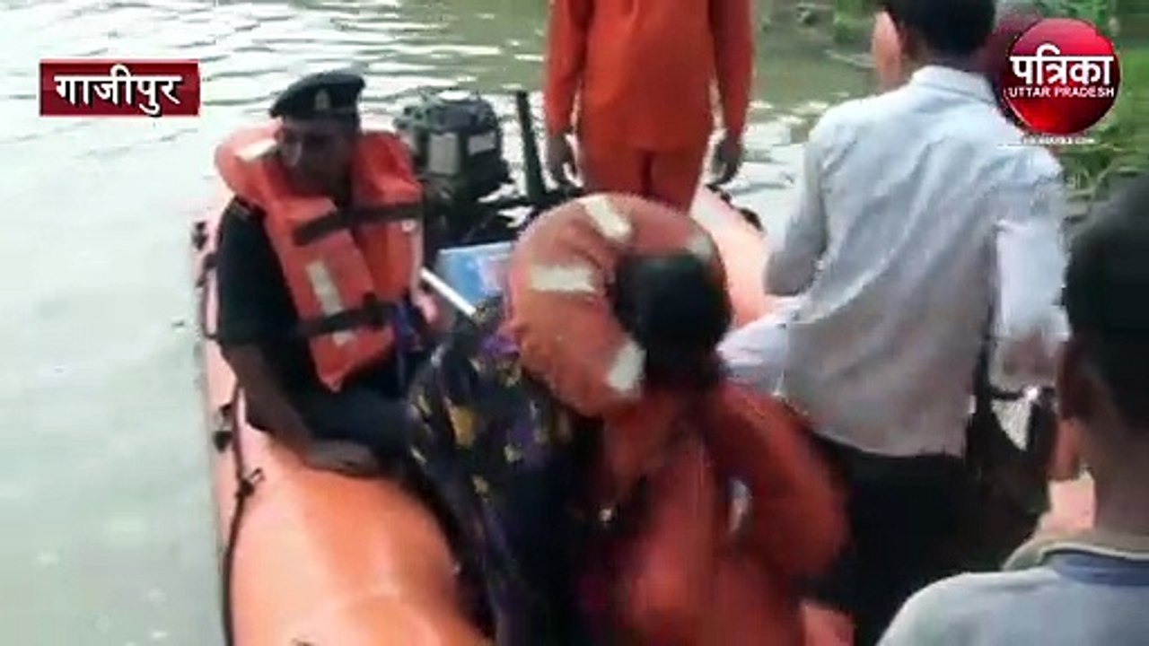 Magai river water level increased