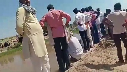कार नहर में गिरी, एक की मौत