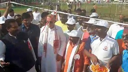 kaushambi CBSE Cluster-5 Volleyball tournament opening