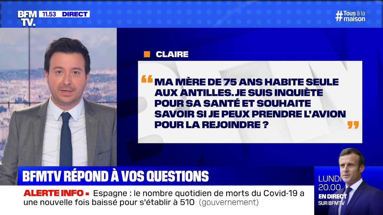 Puis-je me rendre aux Antilles pour m'occuper d'un proche ? BFMTV répond à vos questions