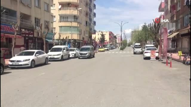 Siirt'te vatandaşlar tedbirlere uydu, cadde ve sokaklar sesiz kaldı