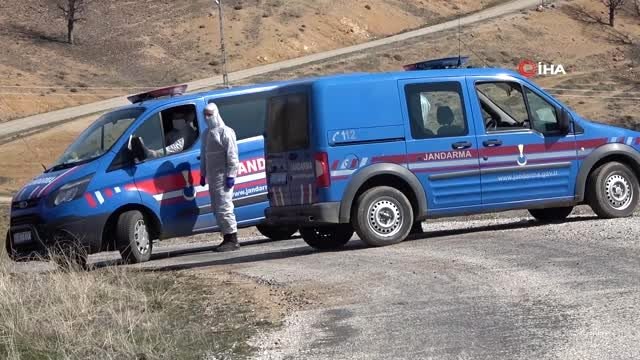 Kırıkkale'nin Dağsolaklı köyüne giriş ve çıkışlar durduruldu