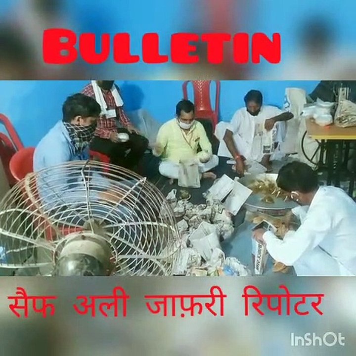 हरदोई: बिलग्राम गजानन समिति द्वारा चल रहा रसोई घर. दिन रात बांट रहें है खाने के पैकेट