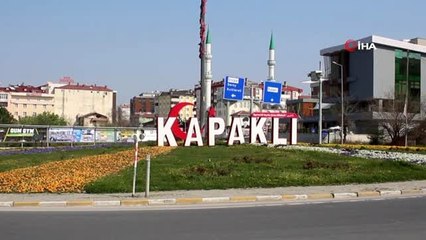 Tekirdağ'da cadde ve sokaklar bomboş kaldı