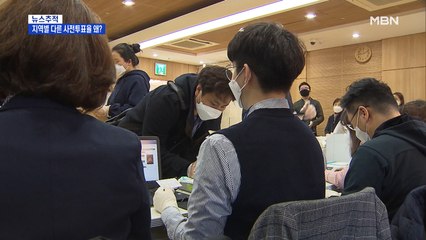 [뉴스추적] 지역별 다른 사전투표율 왜?…김종인 "쓸데없는 소리 말라"