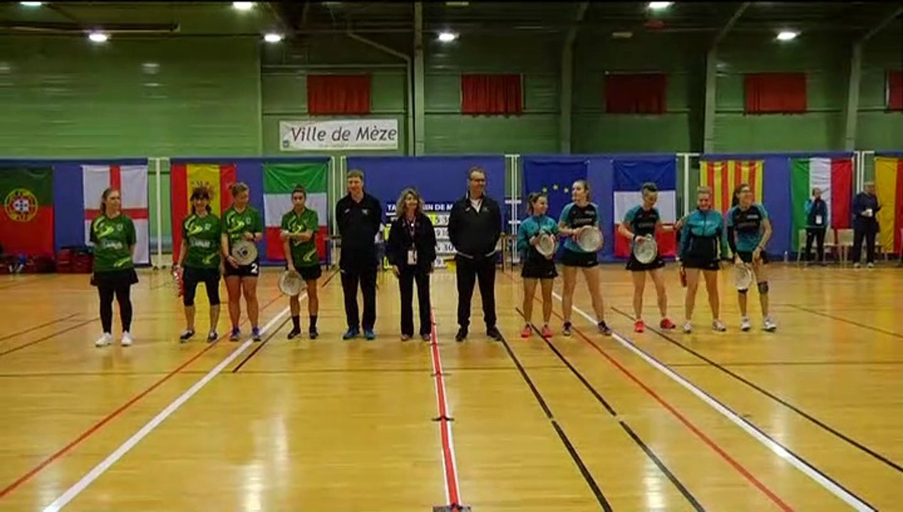 NAVE SAN ROCCO -  MOITA (qualification)  27th European Cup Tamburello Indoor 2020