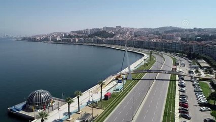 Sokağa çıkma yasağının ardından cadde ve sokaklar boş kaldı (3) - i
