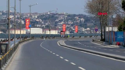 ÜSKÜDAR SAHİLİNDE DRONE İLE DENETİM