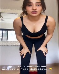 Oops moment /bollywood neha Sharma oops mome