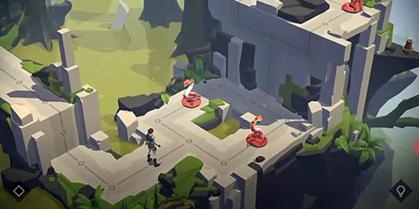 lara croft go walkthrough part 1 2020 easy way to understand and play