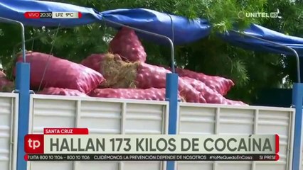 FELCN incauta 173 kilos de droga camuflada en un camión de alimentos
