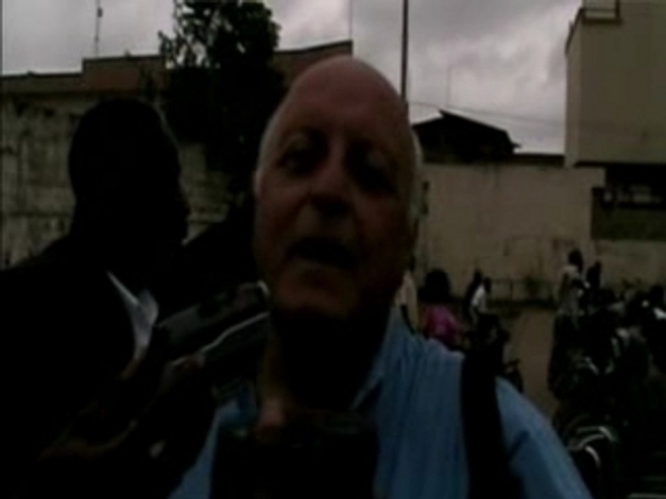 INTERVIEW DES MEDIAS  AUPRÈS D'UN MEMBRE DE SOLIDAFRICA