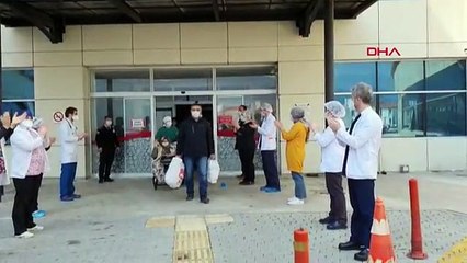 Bursa'da 9 hasta daha koronavirüsü yenerek taburcu edildi