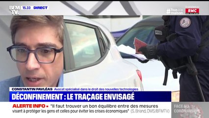Pour cet avocat, "s'il doit y avoir un traçage, il doit être fait en toute transparence"